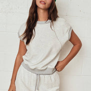 Scuba Sleeveless Lounge TOP ONLY (shorts sold separately)