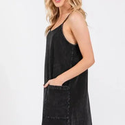Garment Dye Cami Dress - D40854P