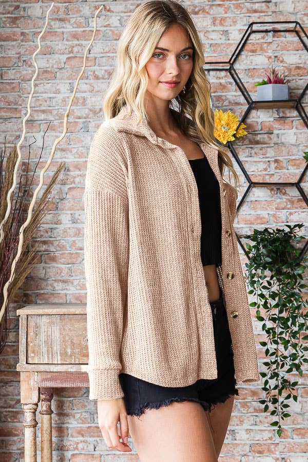 Chenille Shacket
