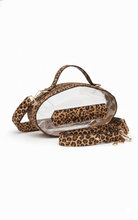 Load image into Gallery viewer, Clear Gameday Football Stitch Detail Crossbody Bag

