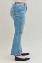 Load image into Gallery viewer, JUDY BLUE Mid Rise Destroy &amp; Released Hem Bootcut
