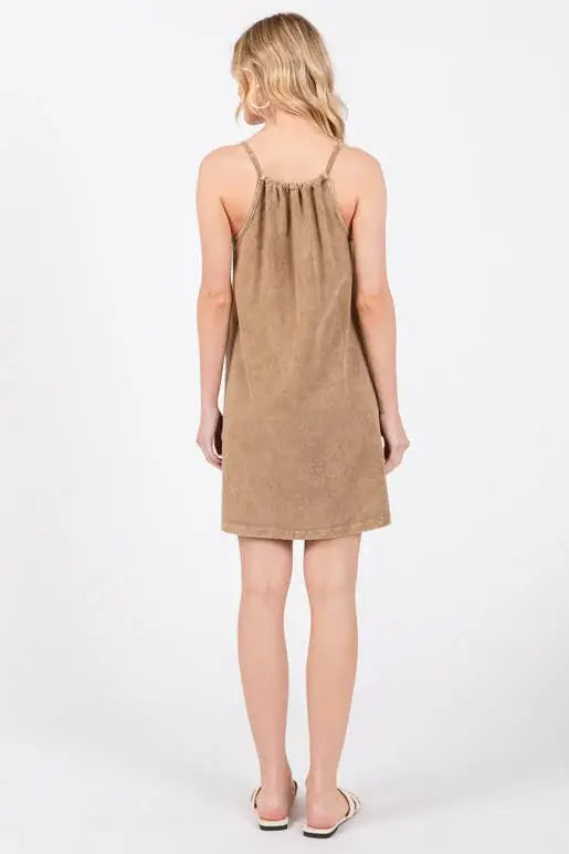 Garment Dye Cami Dress - D40854P