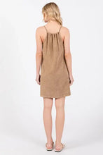 Load image into Gallery viewer, Garment Dye Cami Dress - D40854P
