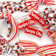 Kansas City Red Acrylic Medium Claw Clip