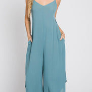 Cami Jumpsuit with Back Tie