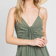 Ruched Top Jumper