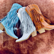 She’s Gone Country Fringe Boots
