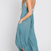 Cami Jumpsuit with Back Tie