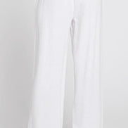 Linen White Pants