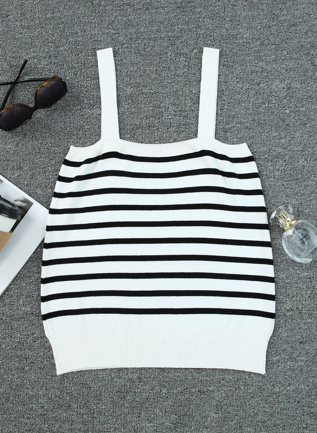 Black and White Tank