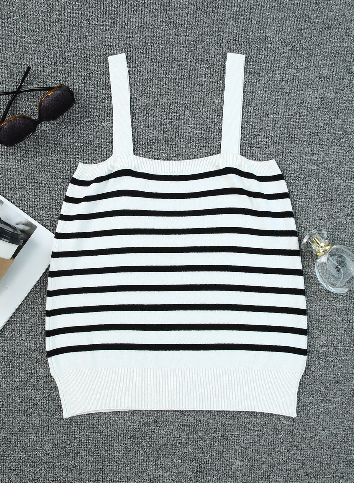 Black and White Tank