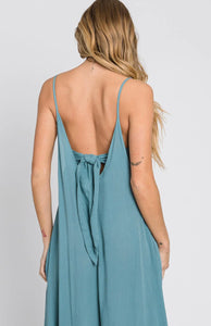 Cami Jumpsuit with Back Tie