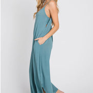 Cami Jumpsuit with Back Tie