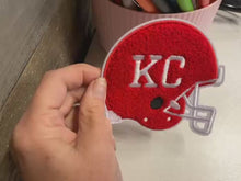 Load and play video in Gallery viewer, KC Helmet Chenille Patch
