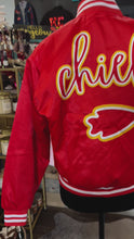 Load and play video in Gallery viewer, Chiefs Bomber Jacket
