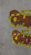 Sequin Chiefs with Lights Large Patch