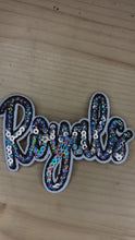 Load and play video in Gallery viewer, Royals Lettering Patch - White
