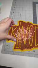 Load and play video in Gallery viewer, Sequin Kingdom Arrowhead X-Large Patch
