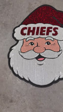 Load and play video in Gallery viewer, Sequin Santa Chiefs Kids Size Patch

