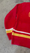 Load and play video in Gallery viewer, Chiefs Fuzzy Zip-Up Sweater
