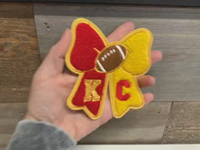 Load and play video in Gallery viewer, KC Bow Chenille Patch
