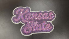 Load and play video in Gallery viewer, Kansas State Sequin X-Large Patch
