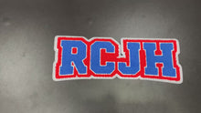 Load and play video in Gallery viewer, RCJH Chenille X-Large Patch
