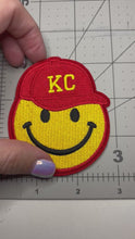 Load and play video in Gallery viewer, KC Smiley Patch
