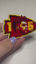 Load and play video in Gallery viewer, Mahomes Arrowhead Patch
