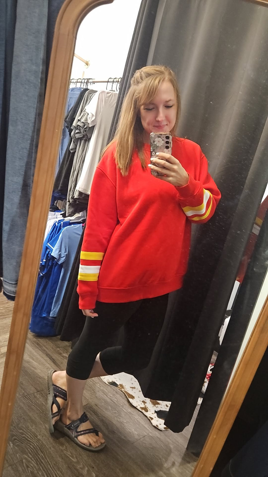 Red Zone Long Sweatshirt **PRESALE**