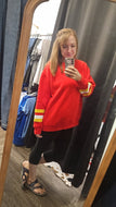 Red Zone Long Sweatshirt