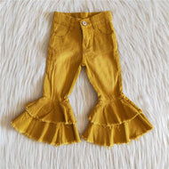 Kids Yellow Jeans
