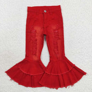 Kids Red Jeans