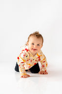 Yellow Football Hoodie