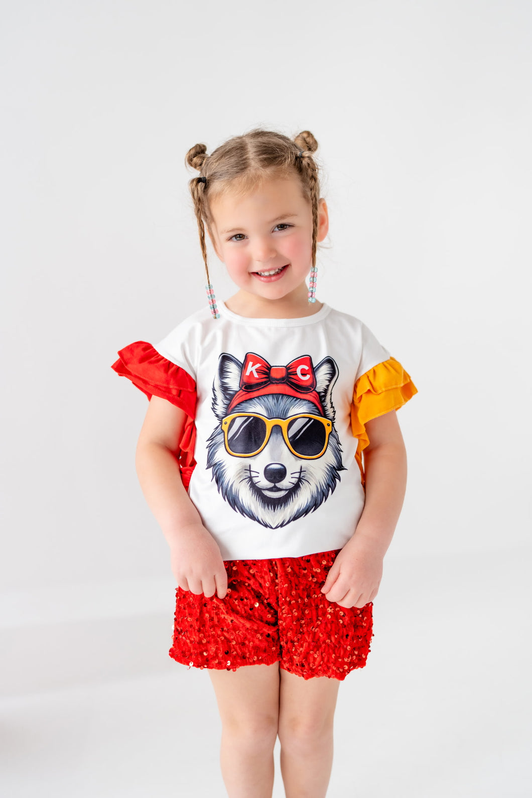 Wolfie Ruffle Shirt