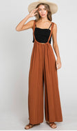 Suspender Style Jumpsuit (Available in 6 colors)