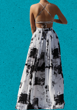 Load image into Gallery viewer, “Burn It Down” Open Back Maxi Dress
