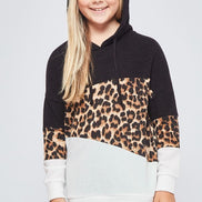 Kids Color Block Sweater