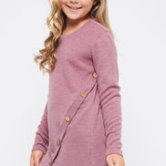Kids Side Button Top