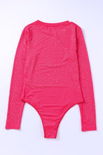 Load image into Gallery viewer, Pink Rhinestone Bodysuit
