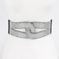RHINESTONE ELASTIC BELT PB-8649