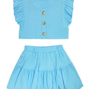 KIDS 2 Piece Skirt and Top Set