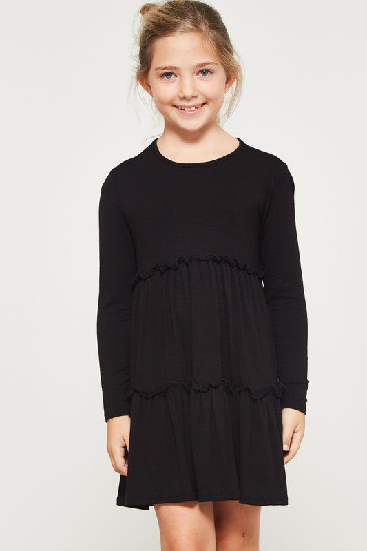 plus long sleeve dresses Ever-Pretty Plus Size Empire Waist A-Line V-Neck Holiday Dress with Long Lantern Sleeves