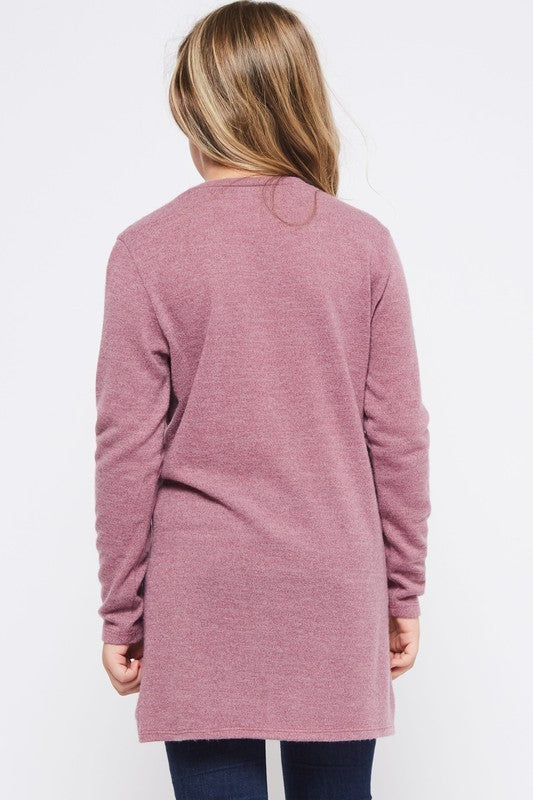 Kids Side Button Top