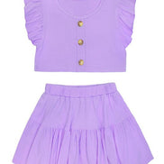 KIDS 2 Piece Skirt and Top Set
