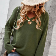 Criss Cross Front Sweater