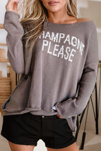 Load image into Gallery viewer, Miracle Champagne Please Mocha Sweater
