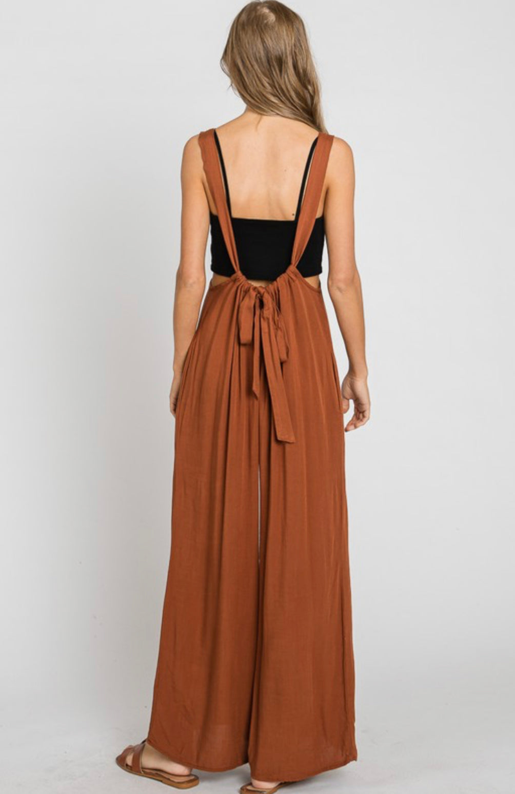 Suspender Style Jumpsuit (Available in 6 colors)