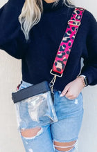 Load image into Gallery viewer, Game Day Clear Crossbody Bag/Clutch
