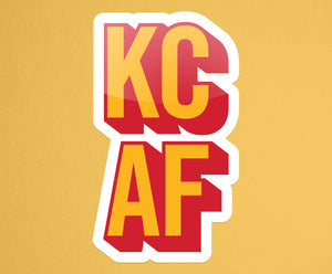 KC AF 3" Sticker